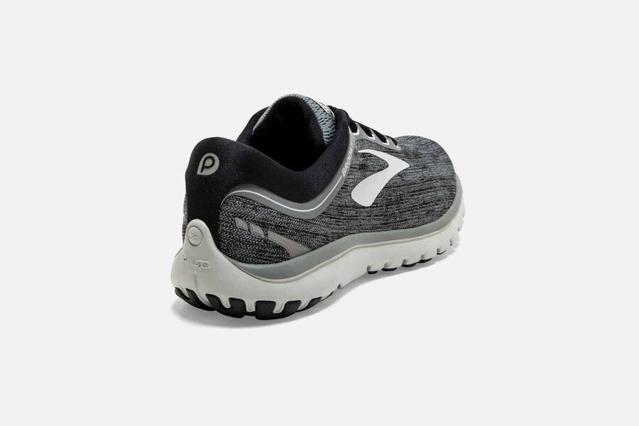 Brooks Israel Pureflow 7 Road Running Shoes Womens - Grey - HDI-709563